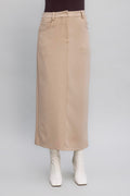 Low Waist Maxi Skirt
