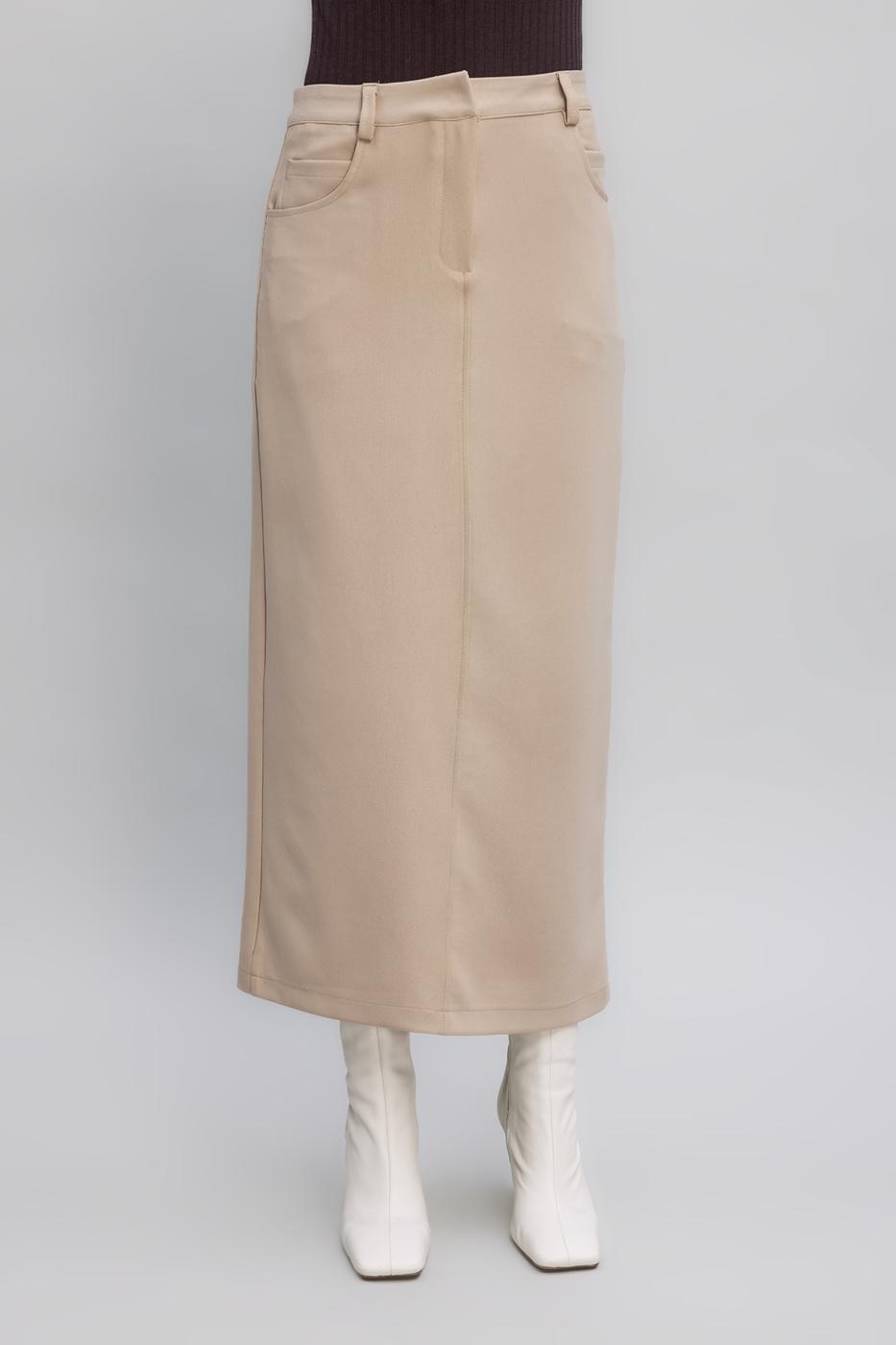 Low Waist Maxi Skirt