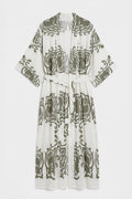Cotton Standard Size Kimono Green