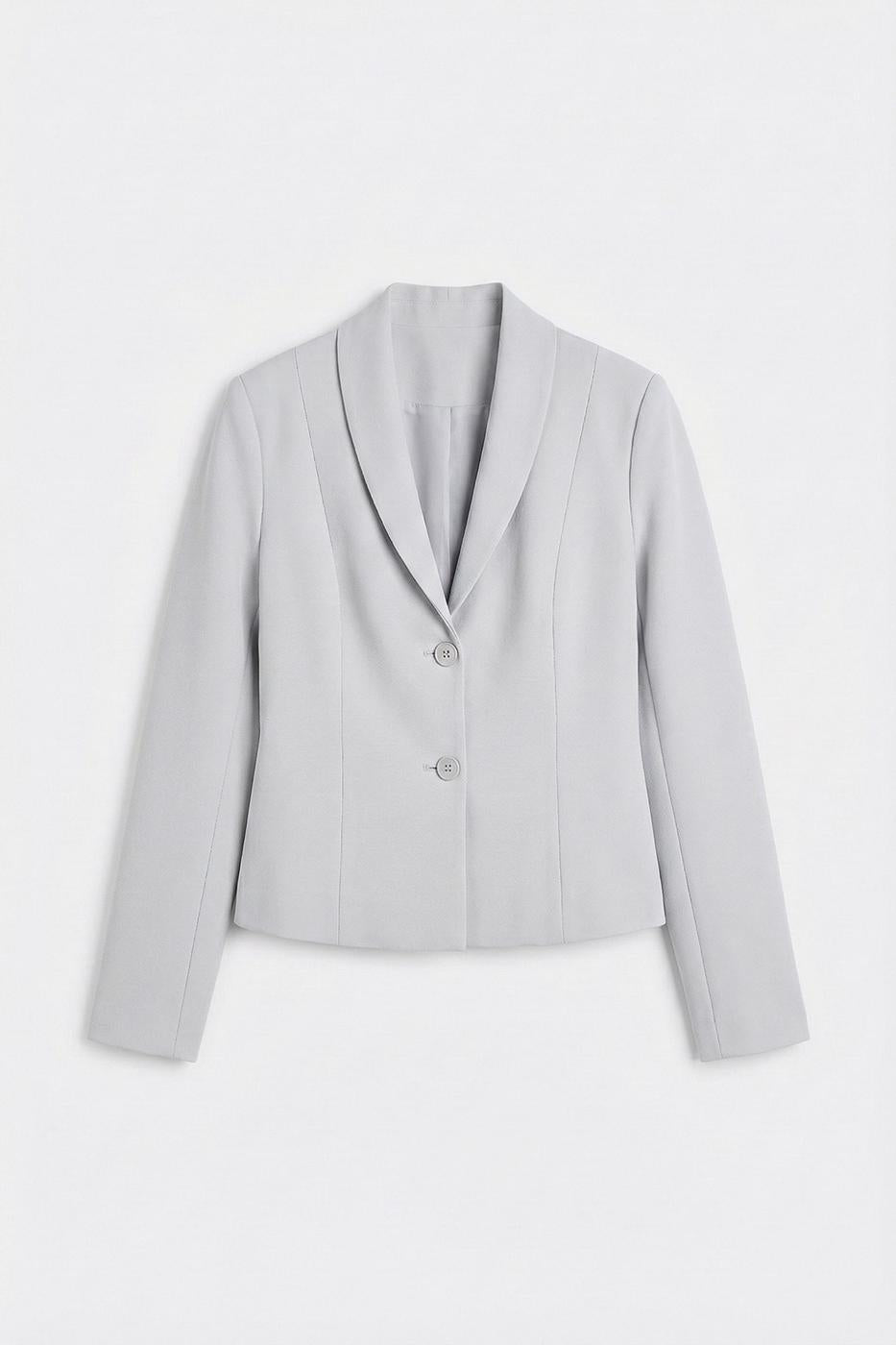 Shawl Collar Blazer Jacket Stone