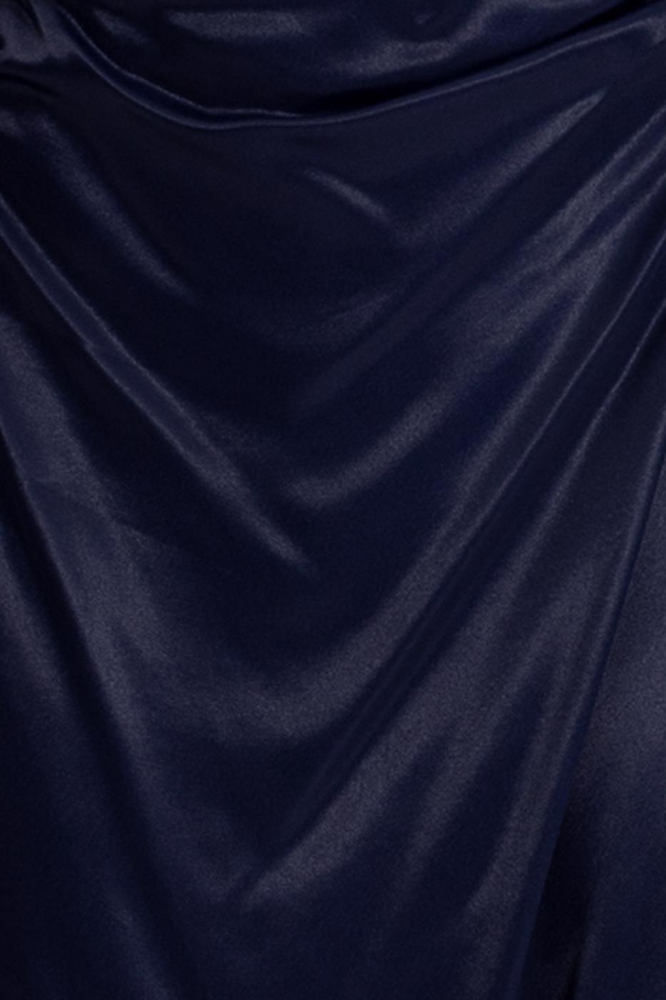 Cross Strapped Satin Dress