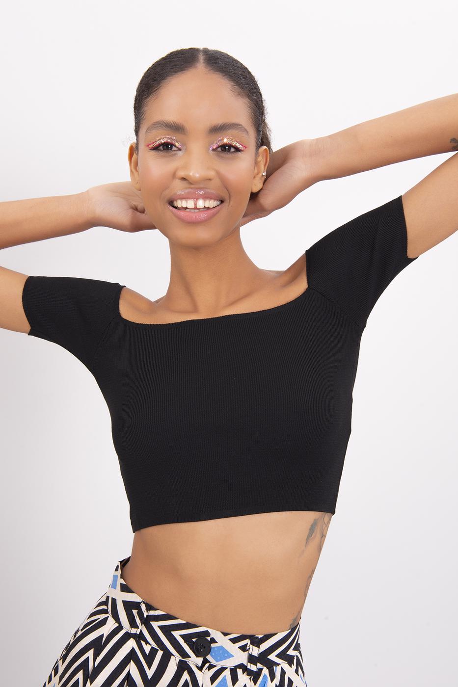 Carmen Collar Knit Body