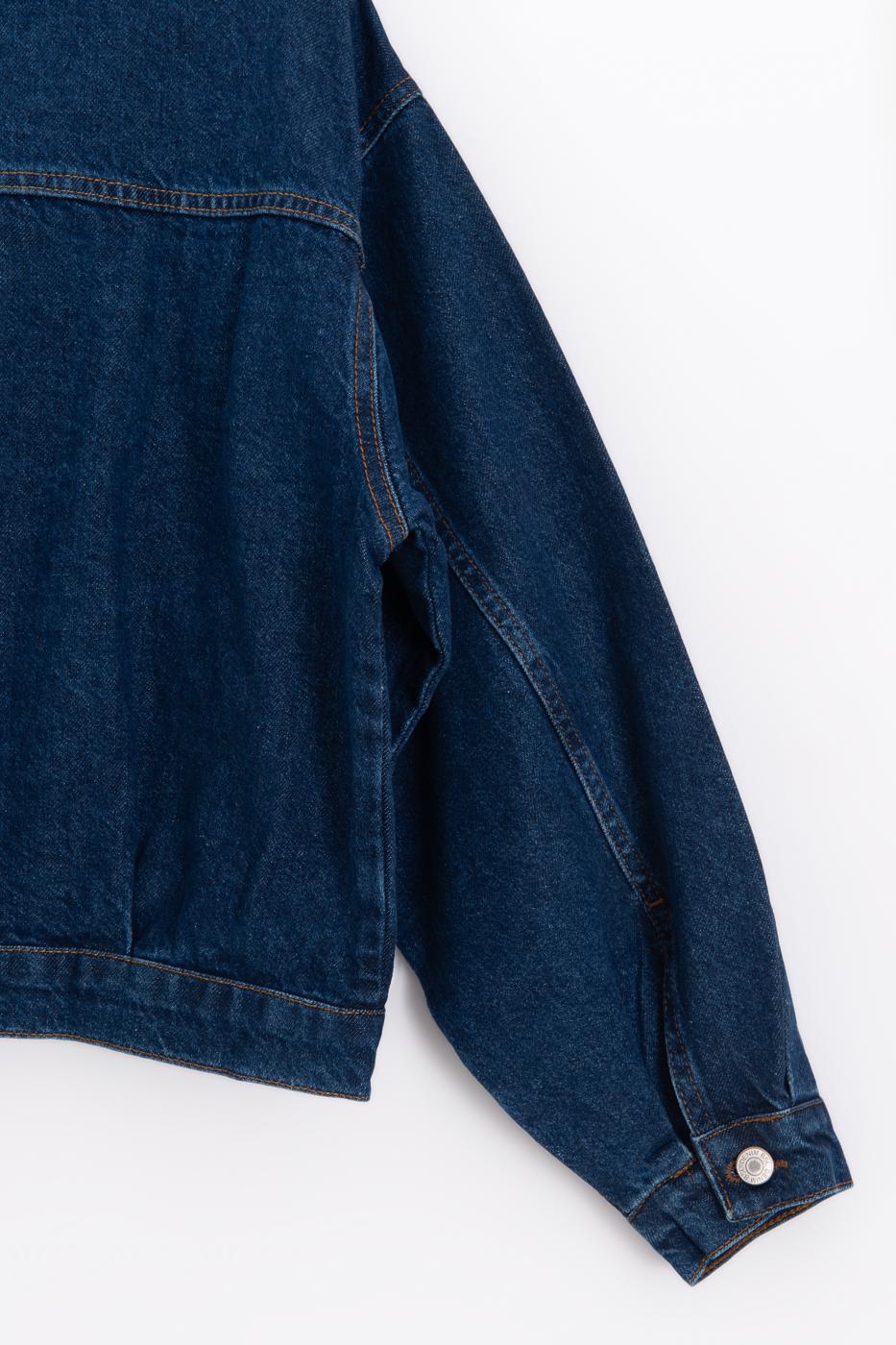 Denim Coat Jacket Navy