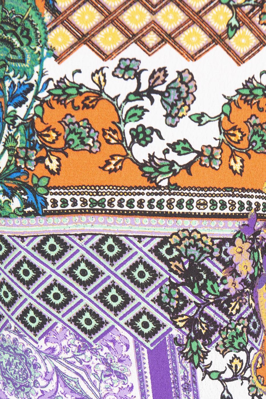 Patterned Baggy Pants