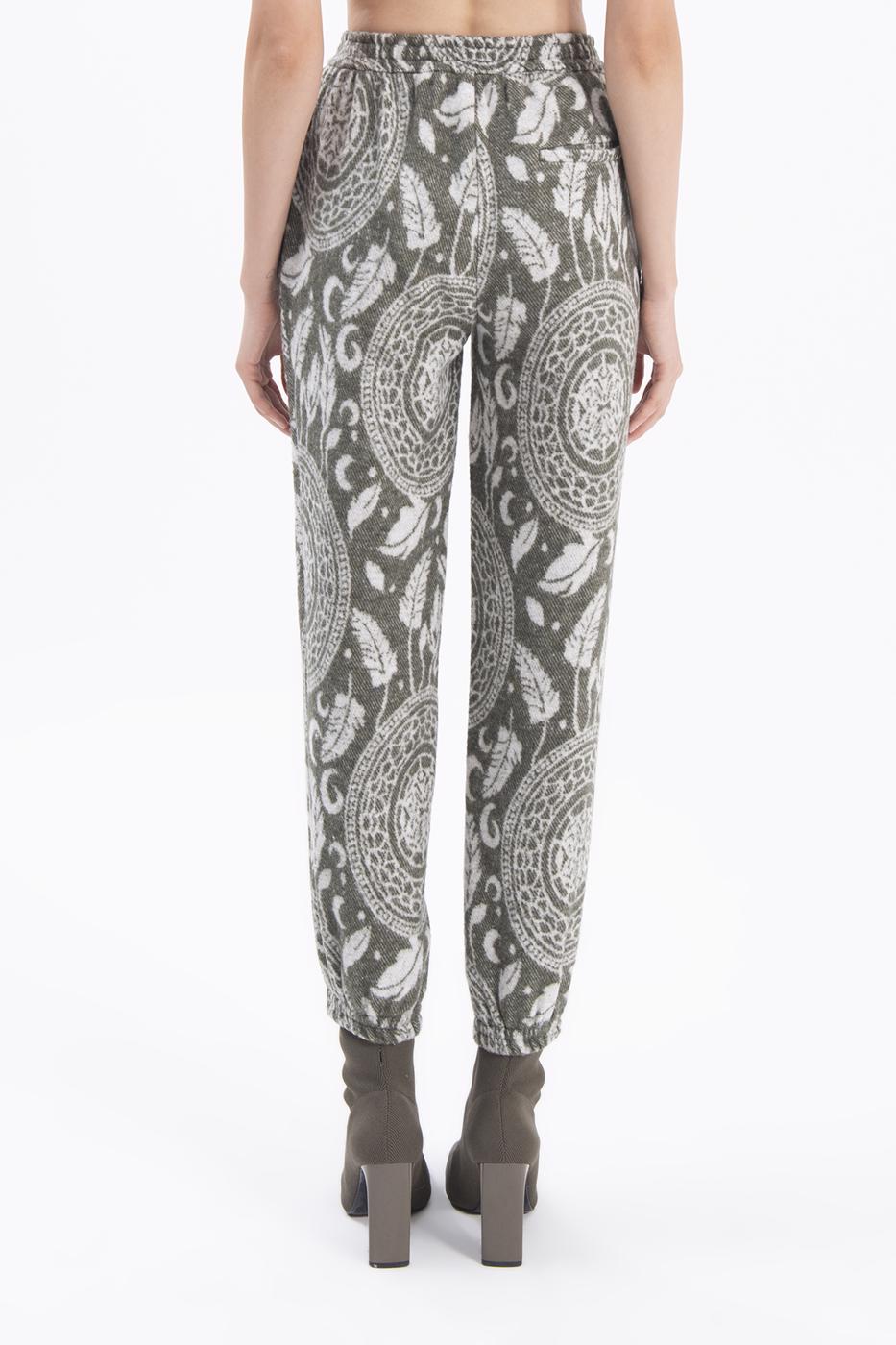 Patterned jogger pants