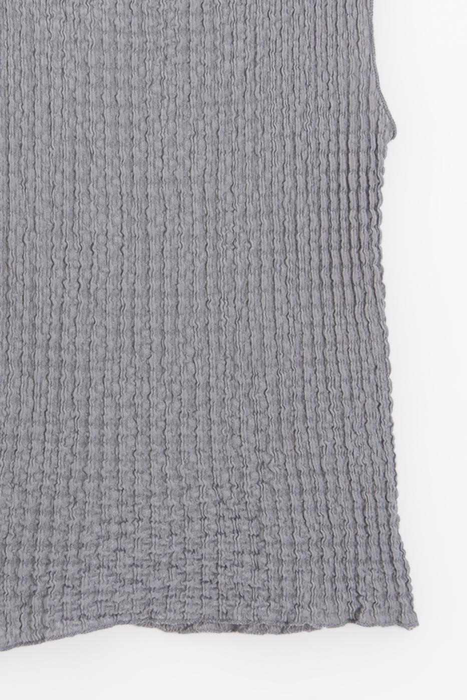 Textured Blouse Grey