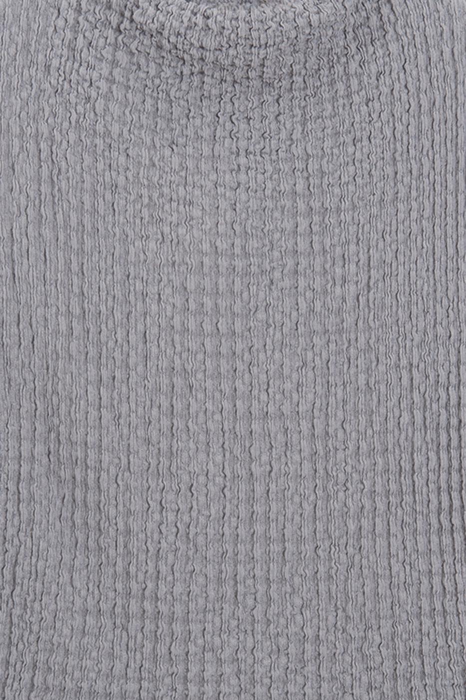 Textured Blouse Grey
