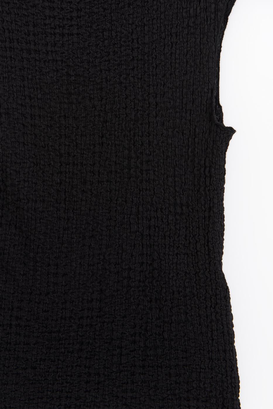 Textured Blouse Black