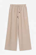 Loose-fitting trousers Beige