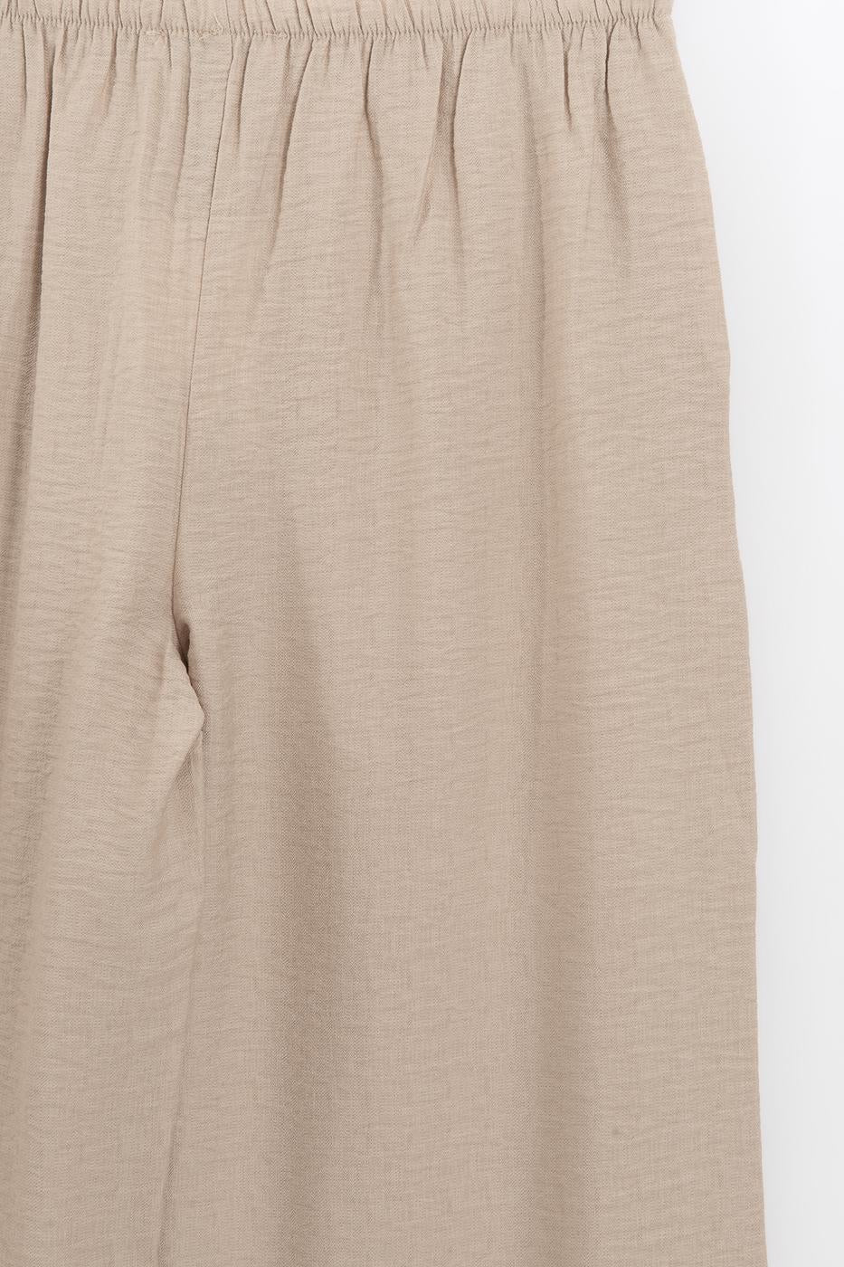 Loose-fitting trousers Beige
