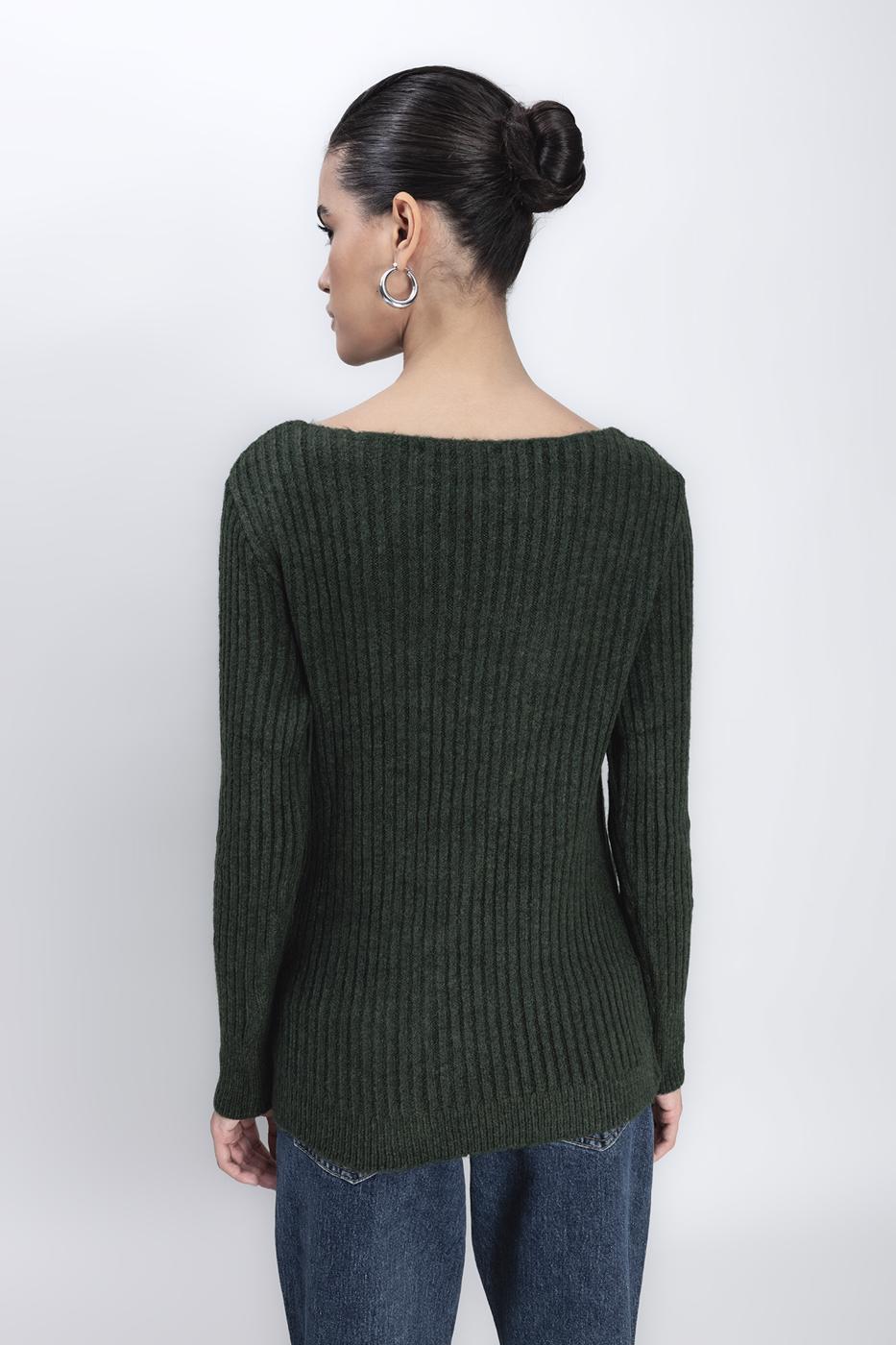 Button Detailed Knit Top