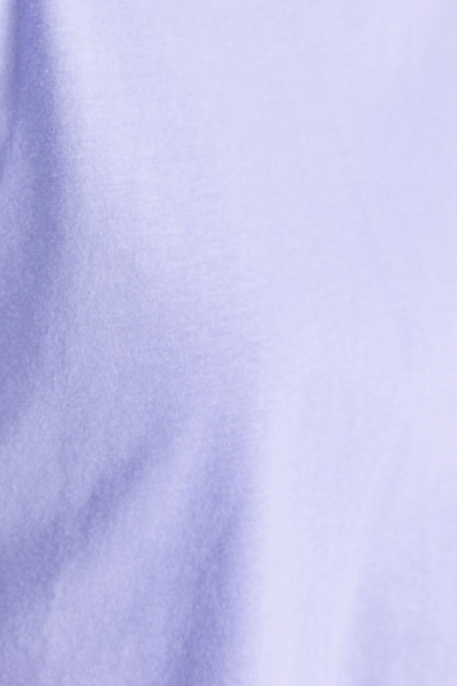 Dropped shoulder crop T-shirt Lila