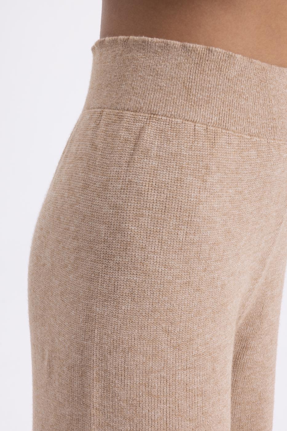Straight Cut Knitted Trousers