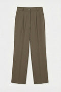 Straight Cut Trousers Khaki