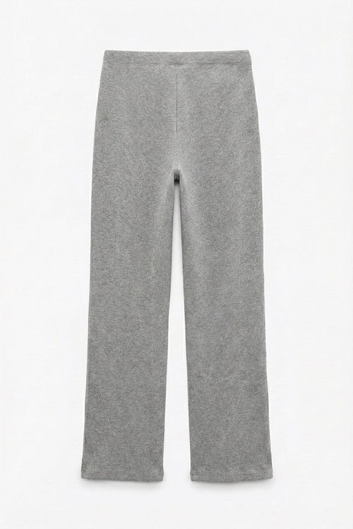 Straight Cut Trousers Grey