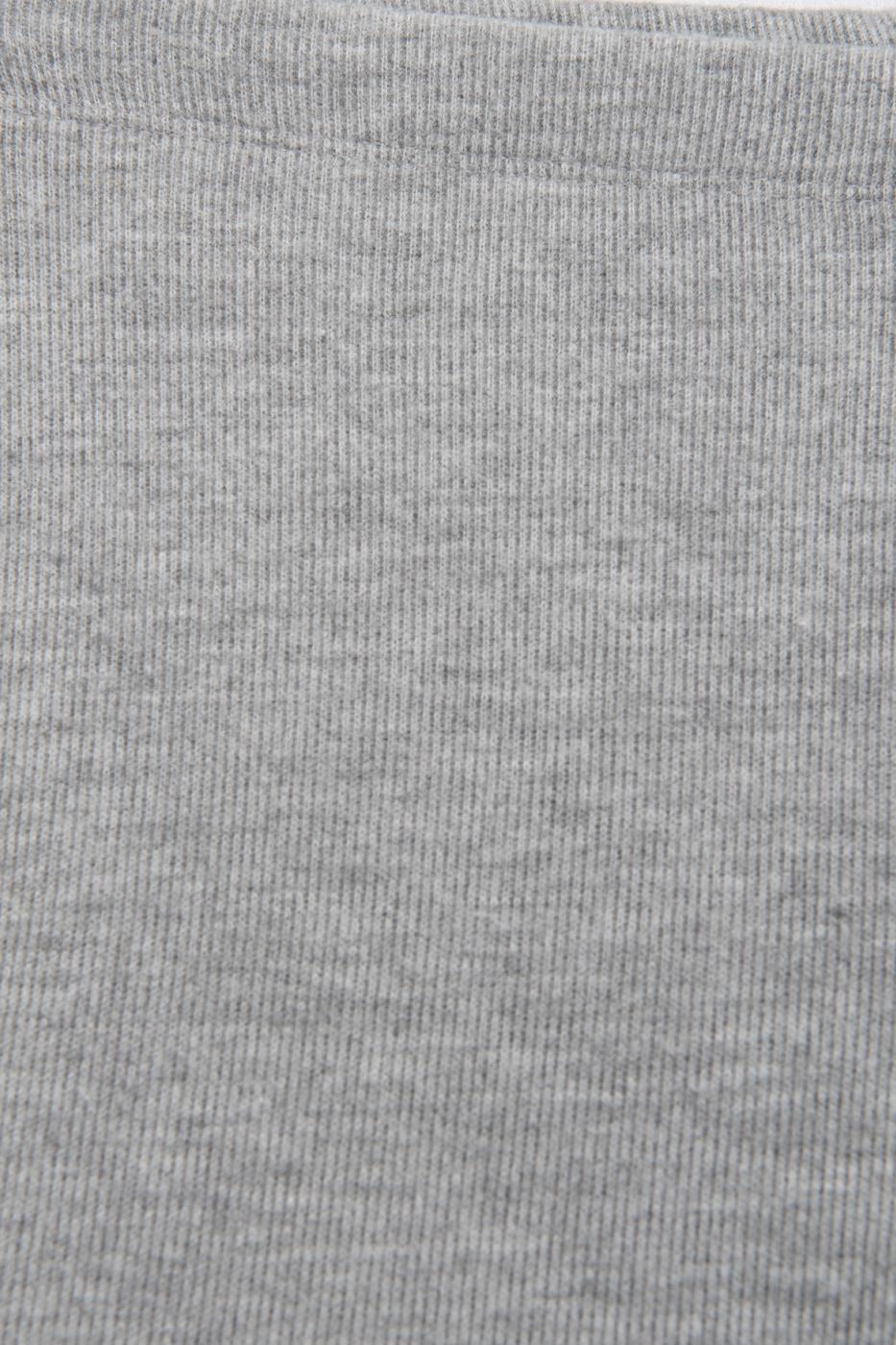 Straight Cut Trousers Grey