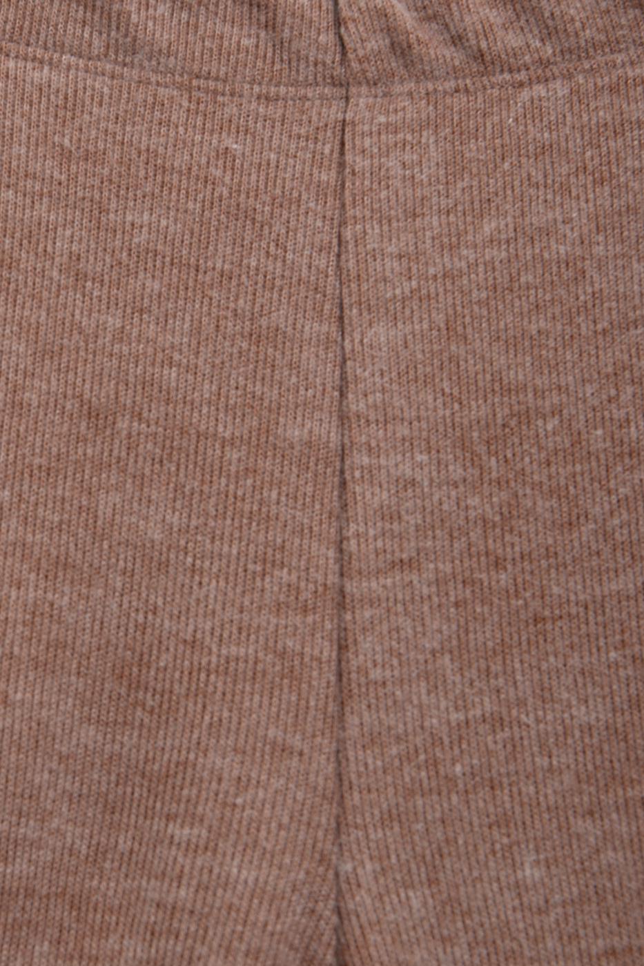 Straight Cut Trousers Brown