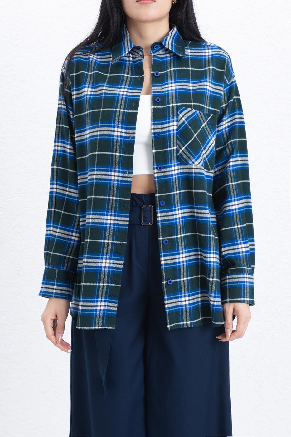 Plaid Oversize Shirt