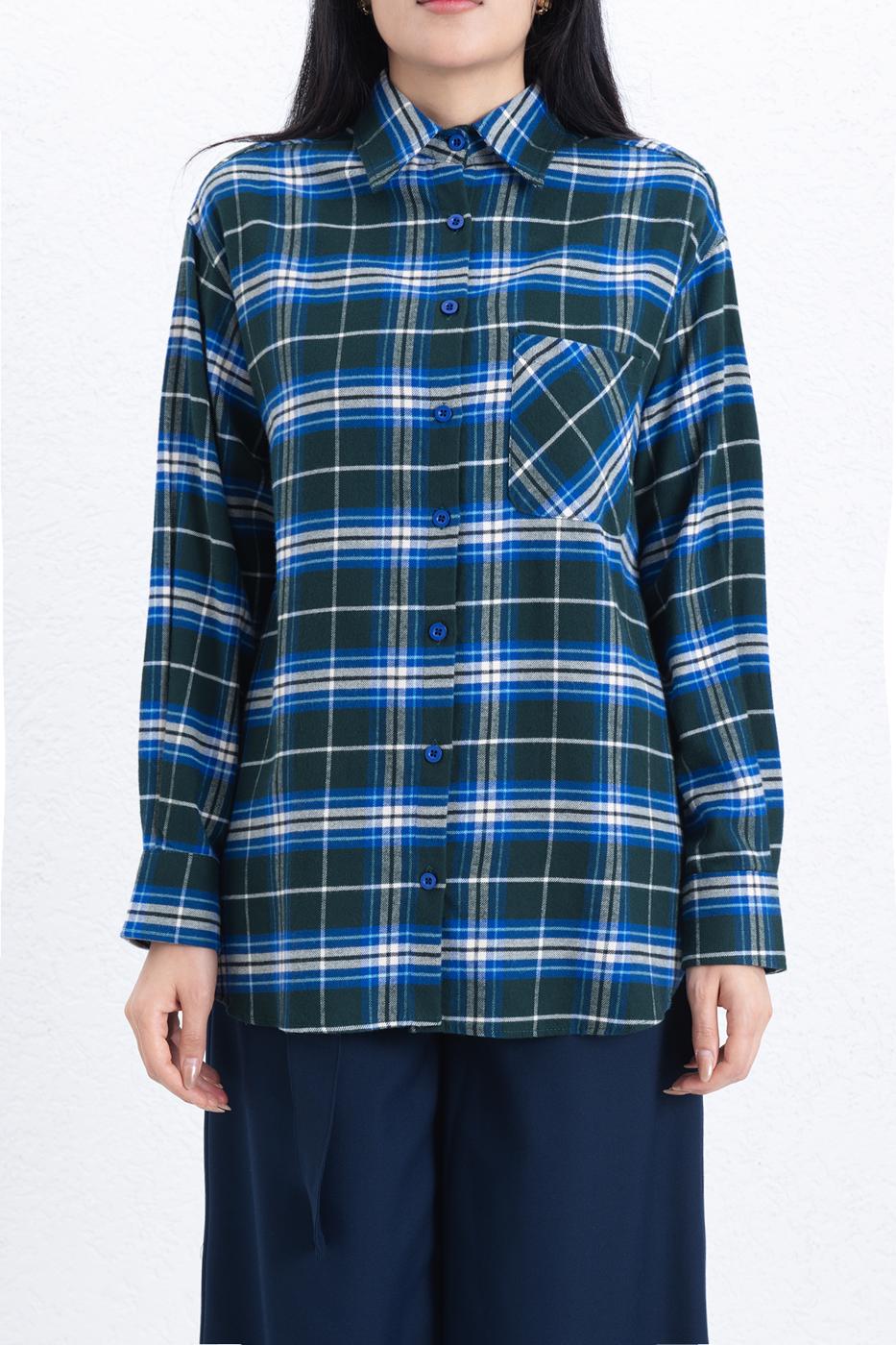 Plaid Oversize Shirt