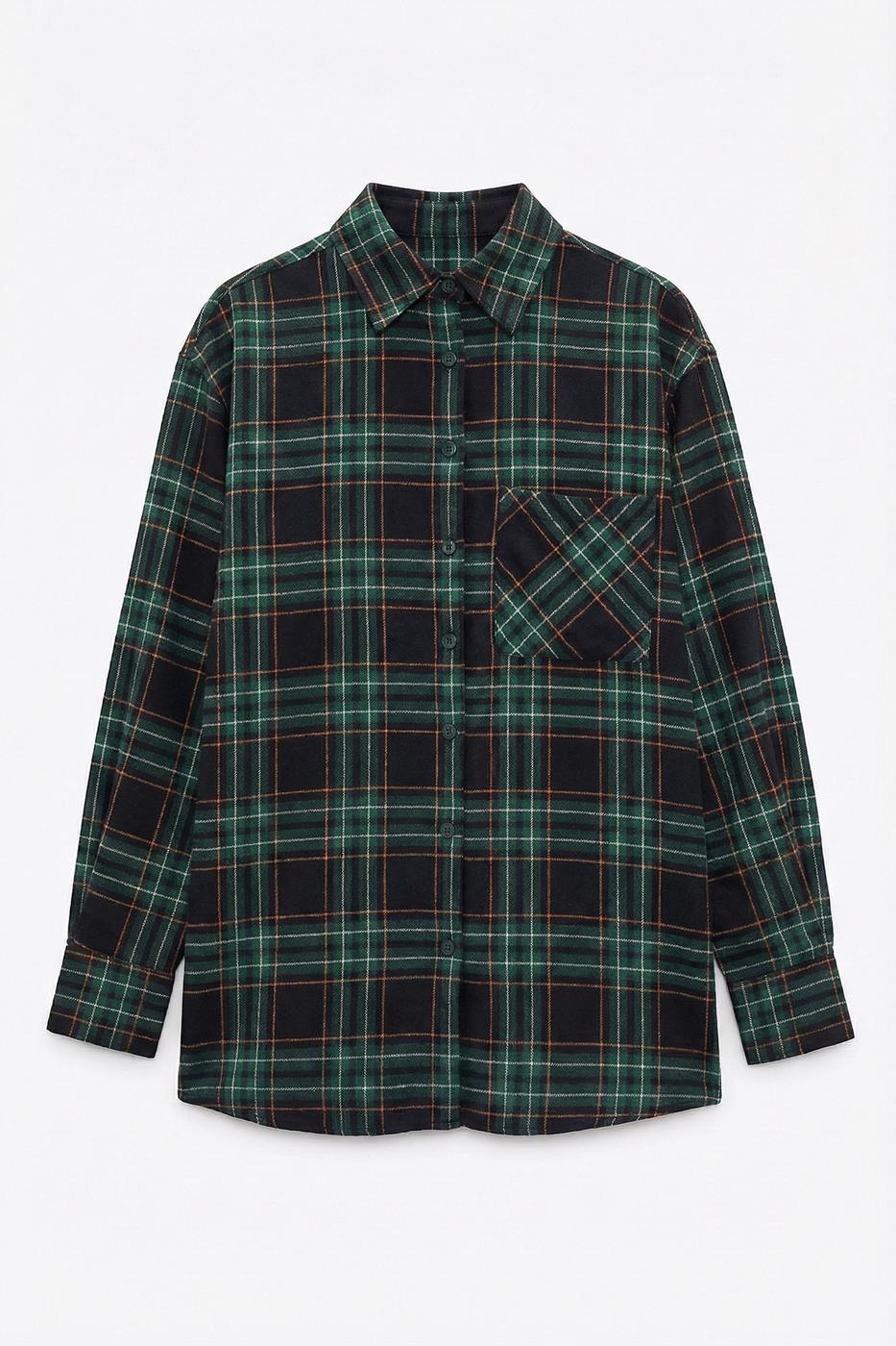 Plaid Oversize Shirt