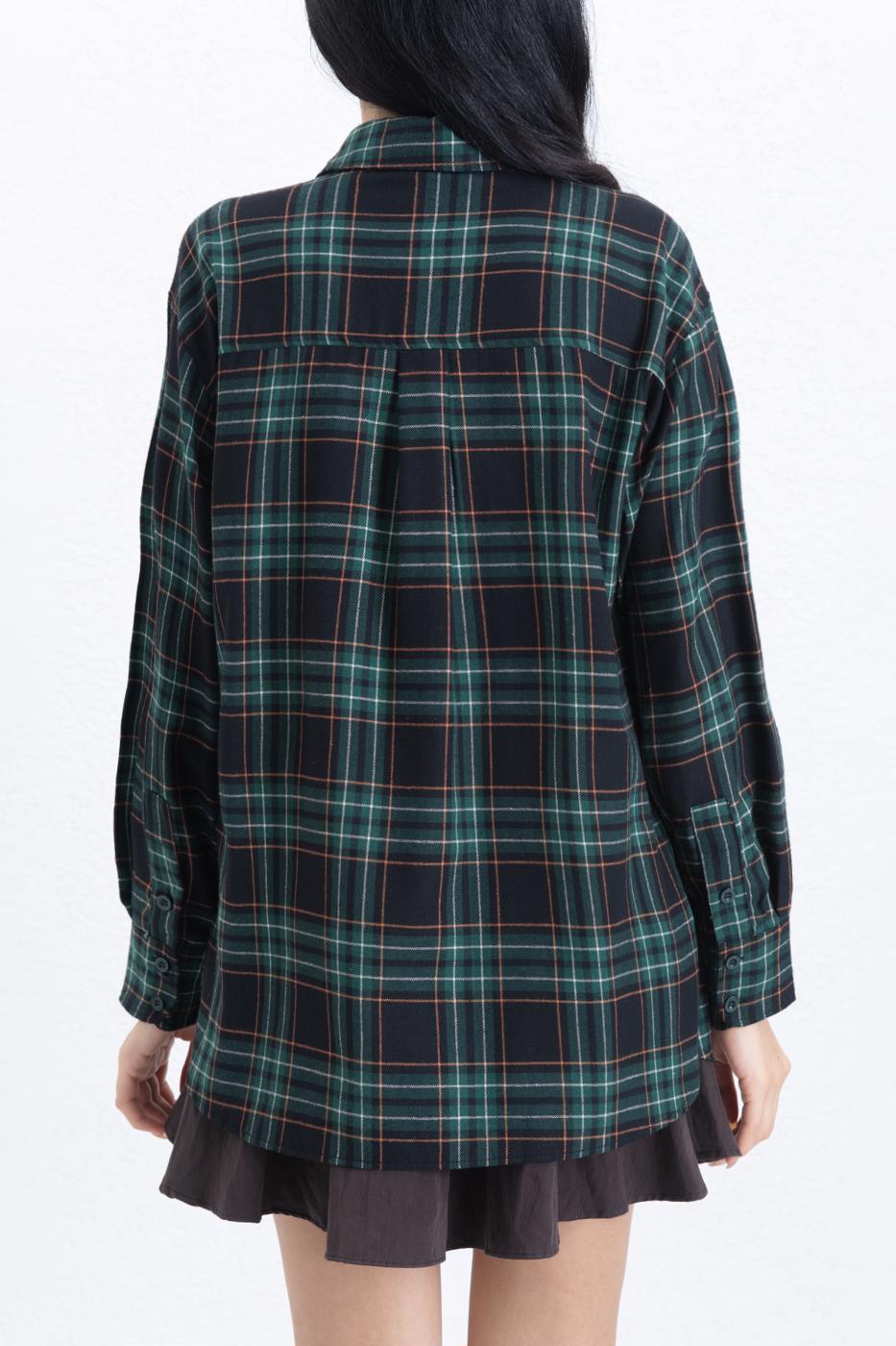 Plaid Oversize Shirt