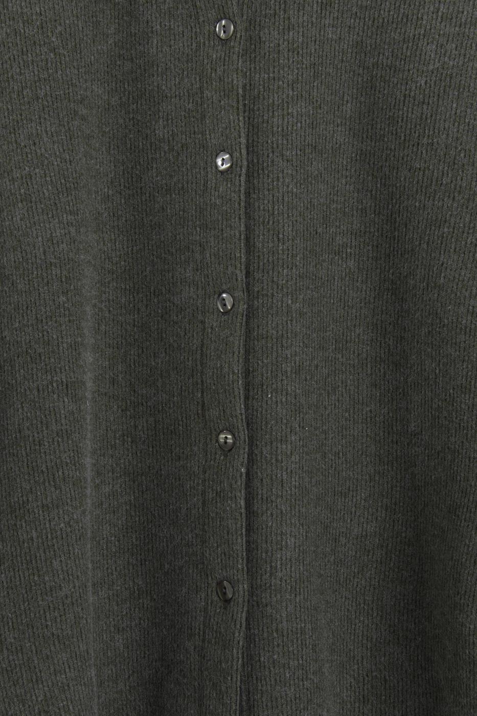 Corduroy Oversize Shirt Khaki