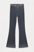 Ribbed Leggings Trousers Grey