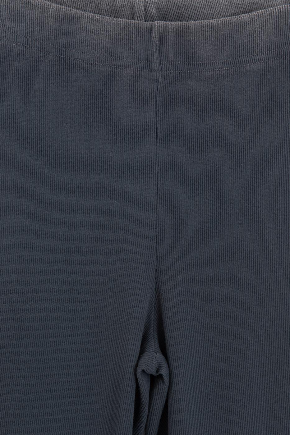 Ribbed Leggings Trousers Grey