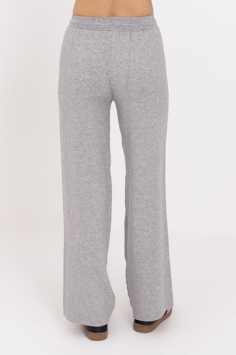 Wide Leg Knitted Trousers