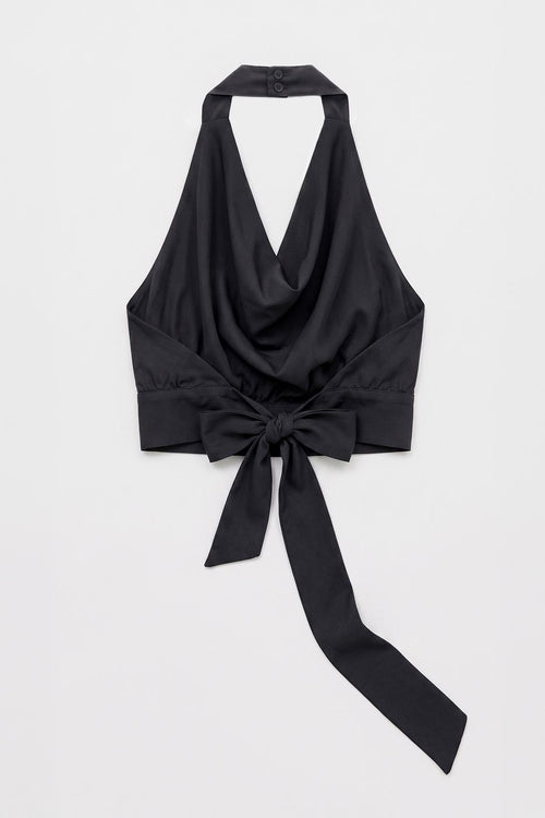 Chest: 52 cm - Waist: 33.5 cm - Length: 42.5 cm Black