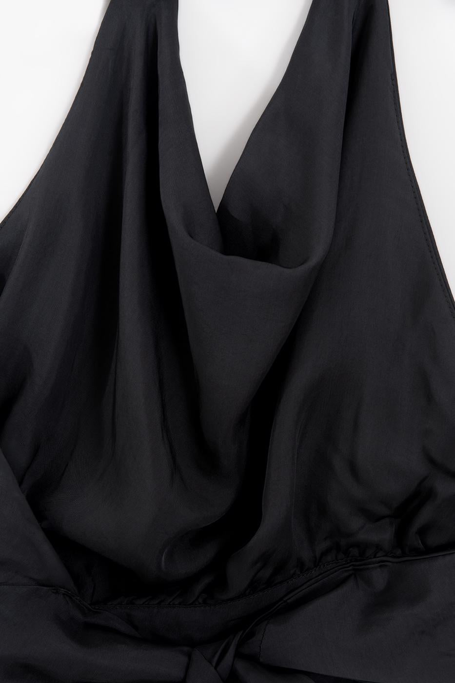 Chest: 52 cm - Waist: 33.5 cm - Length: 42.5 cm Black