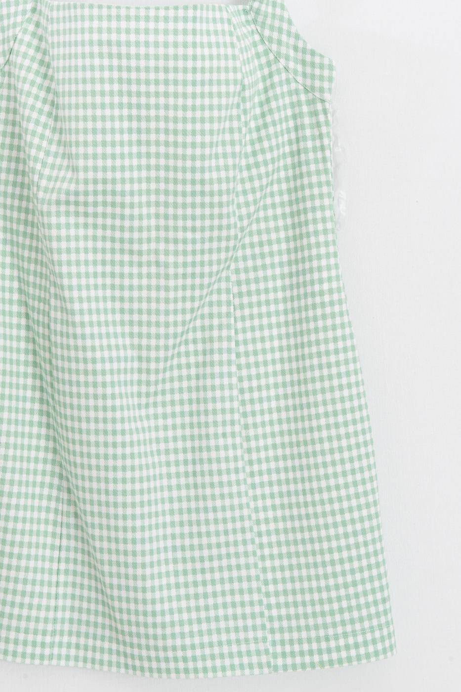 Halter Mini Dress Mint