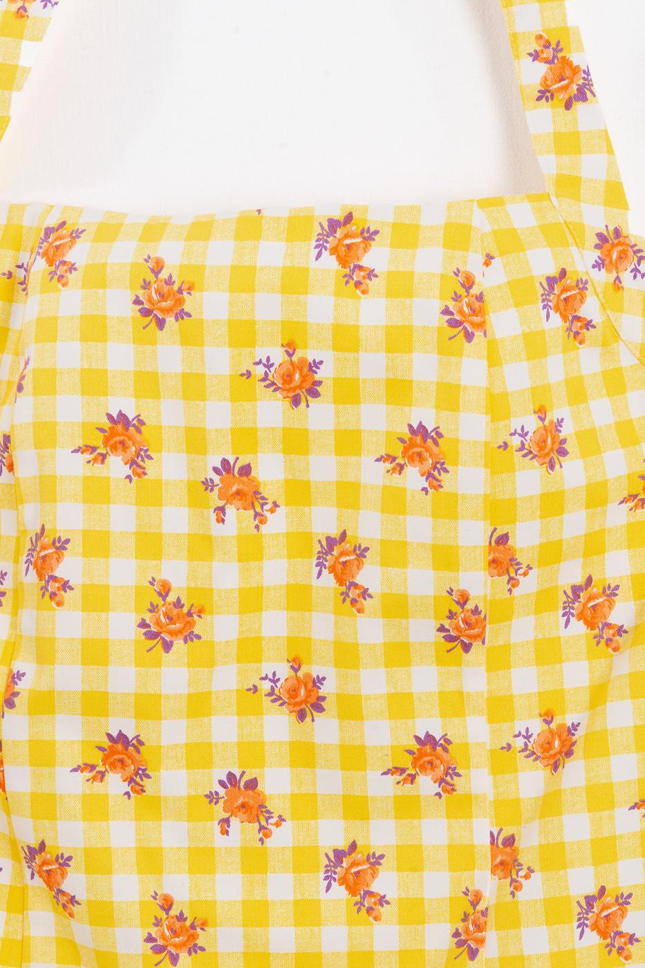 Halter Mini Dress Yellow