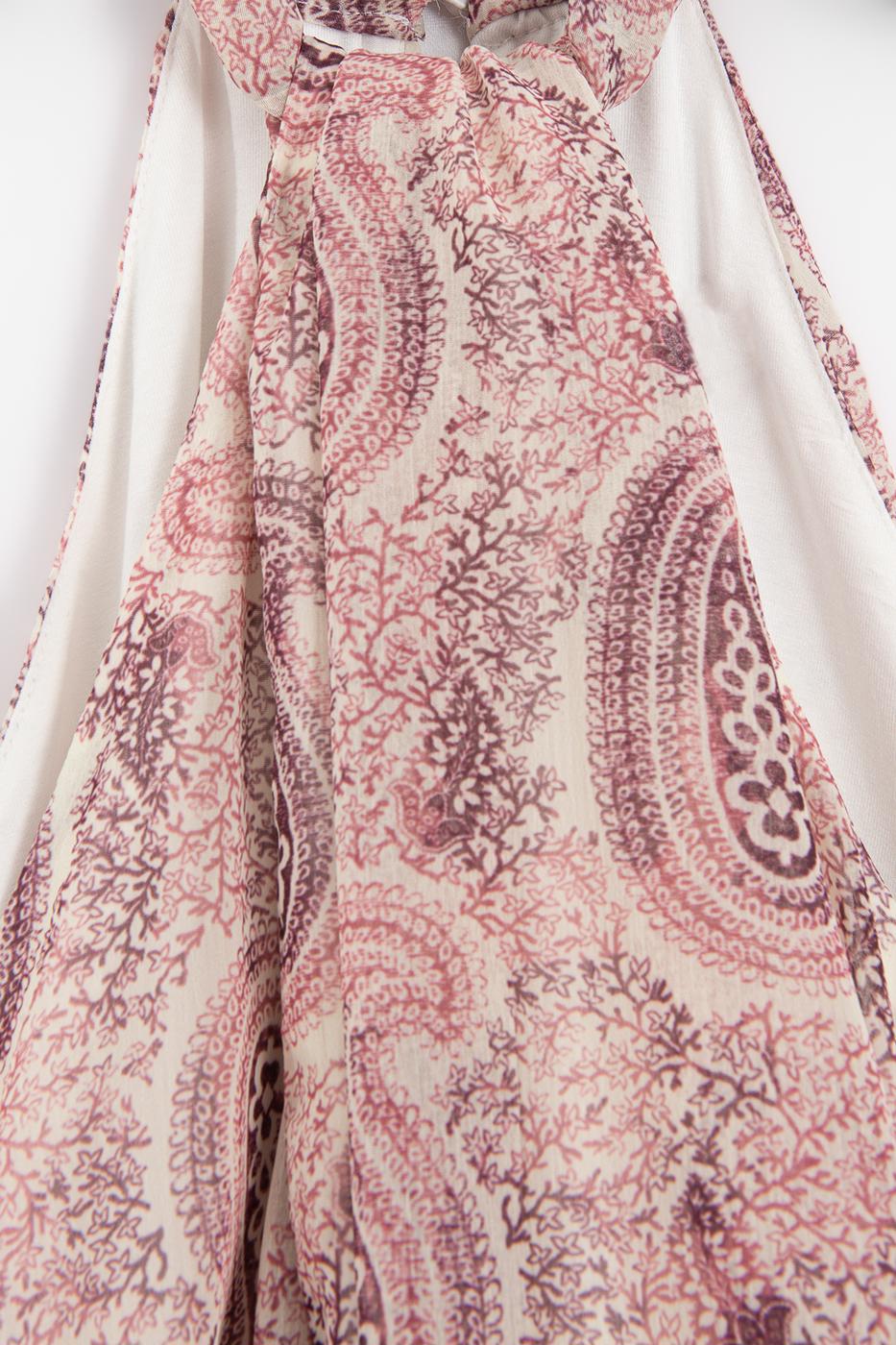Halter Neck Draped Blouse Powder