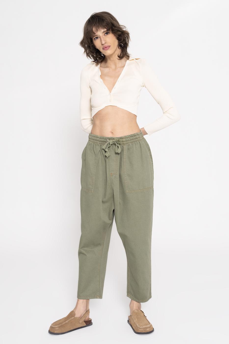 Carrot Pants Khaki