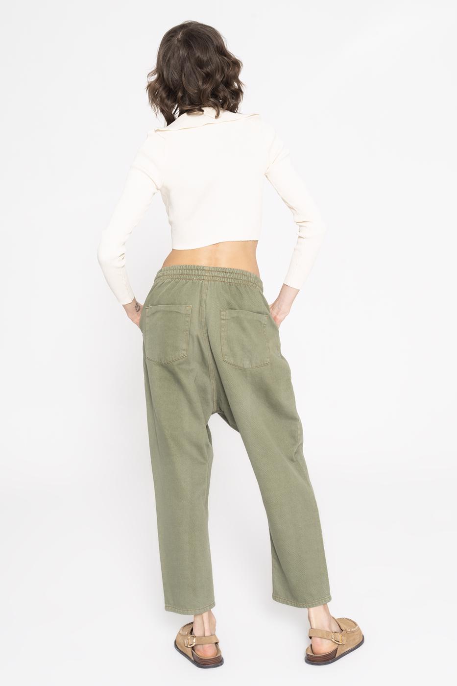 Carrot Pants Khaki