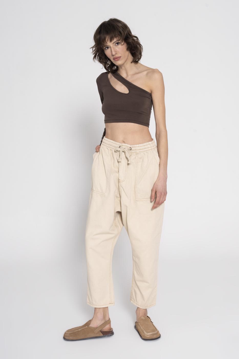 Carrot Pants Cream
