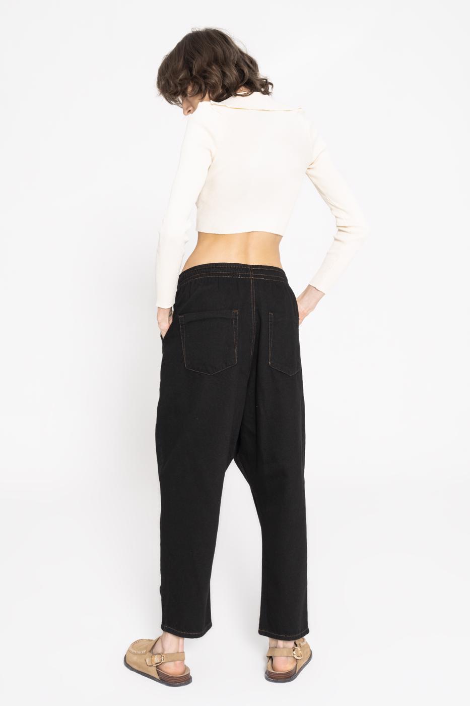 Carrot Pants Black