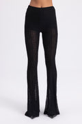 Flare Leg Lace Trousers