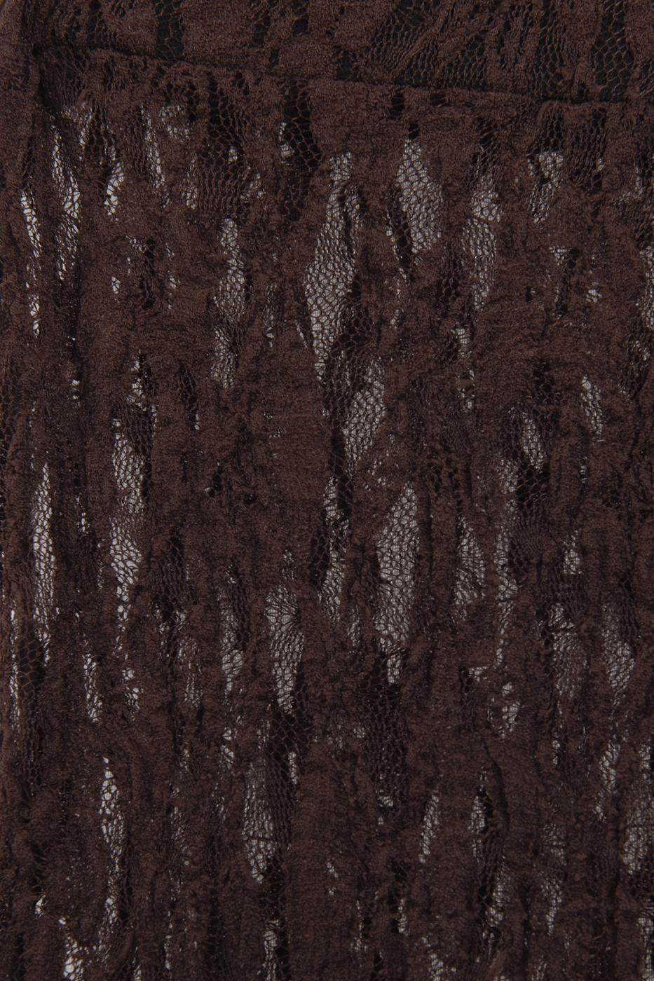 Spanish-style lace-up trousers Brown
