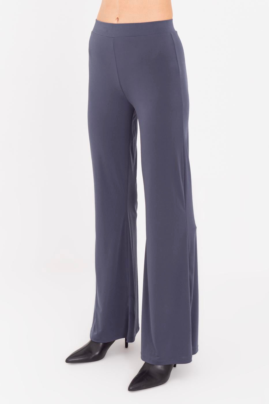 Flared Trousers Anthracite