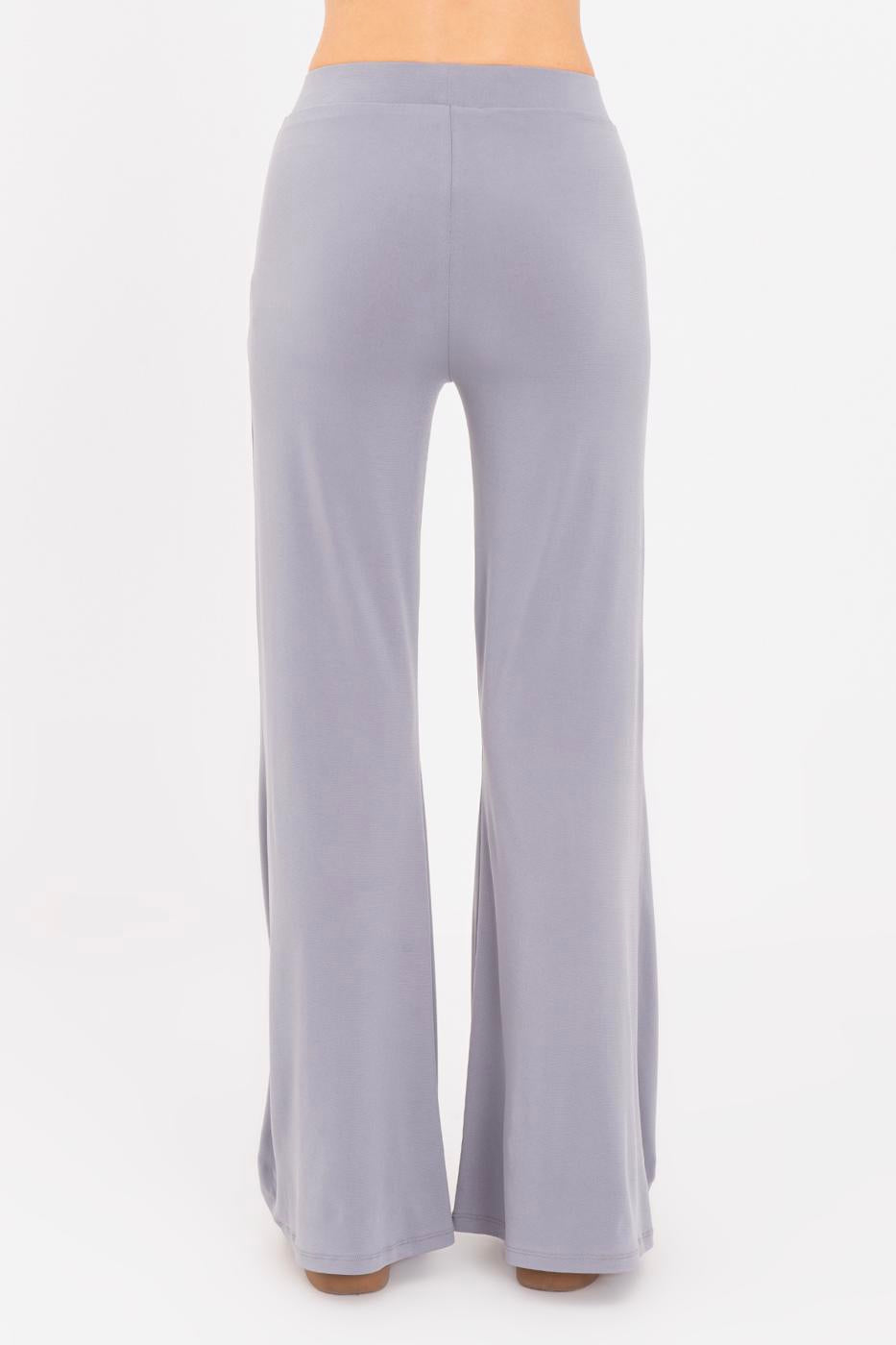 Flared Trousers Grey