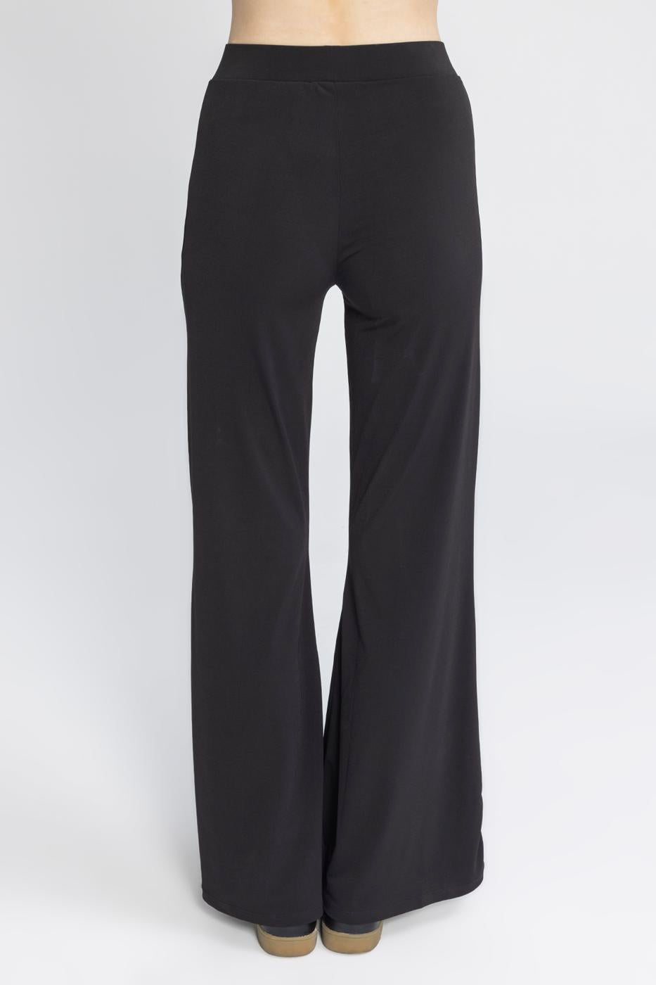 Flared Trousers Black
