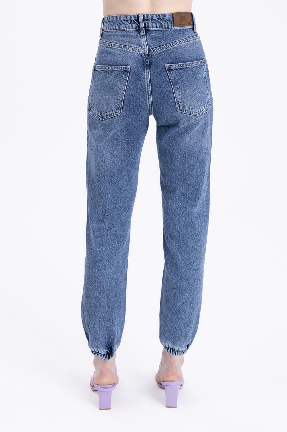 Denim Jogger Pants