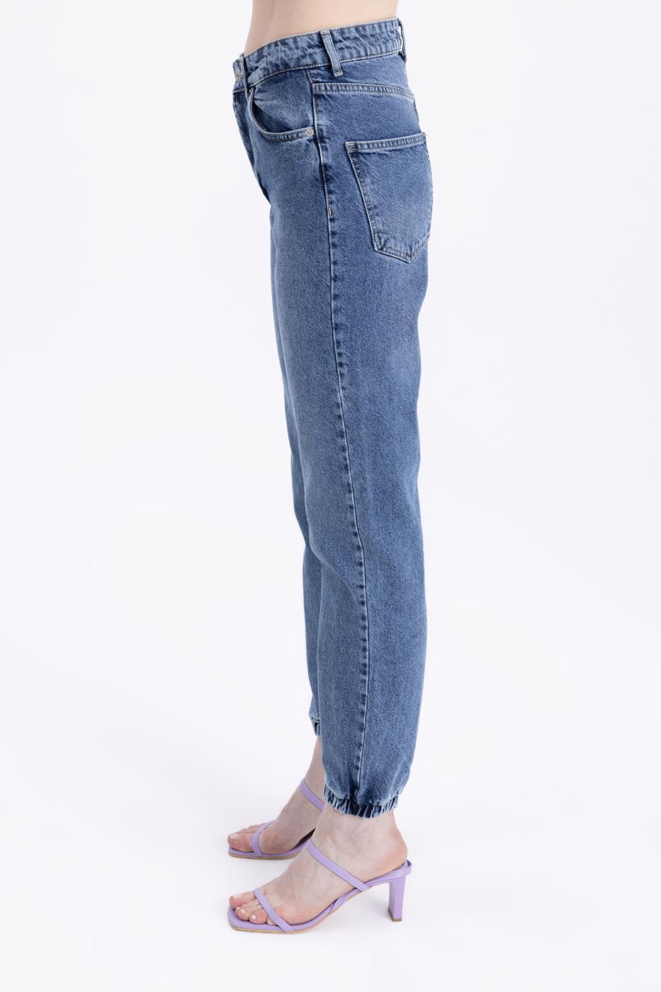 Denim Jogger Pants