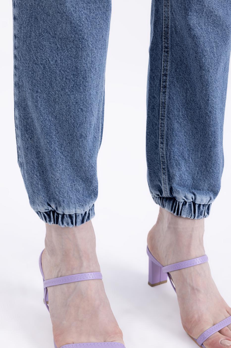 Denim Jogger Pants