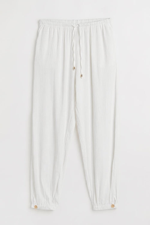 Jogger Pants White