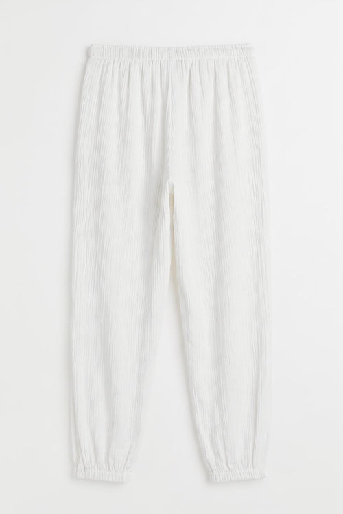 Jogger Pants White
