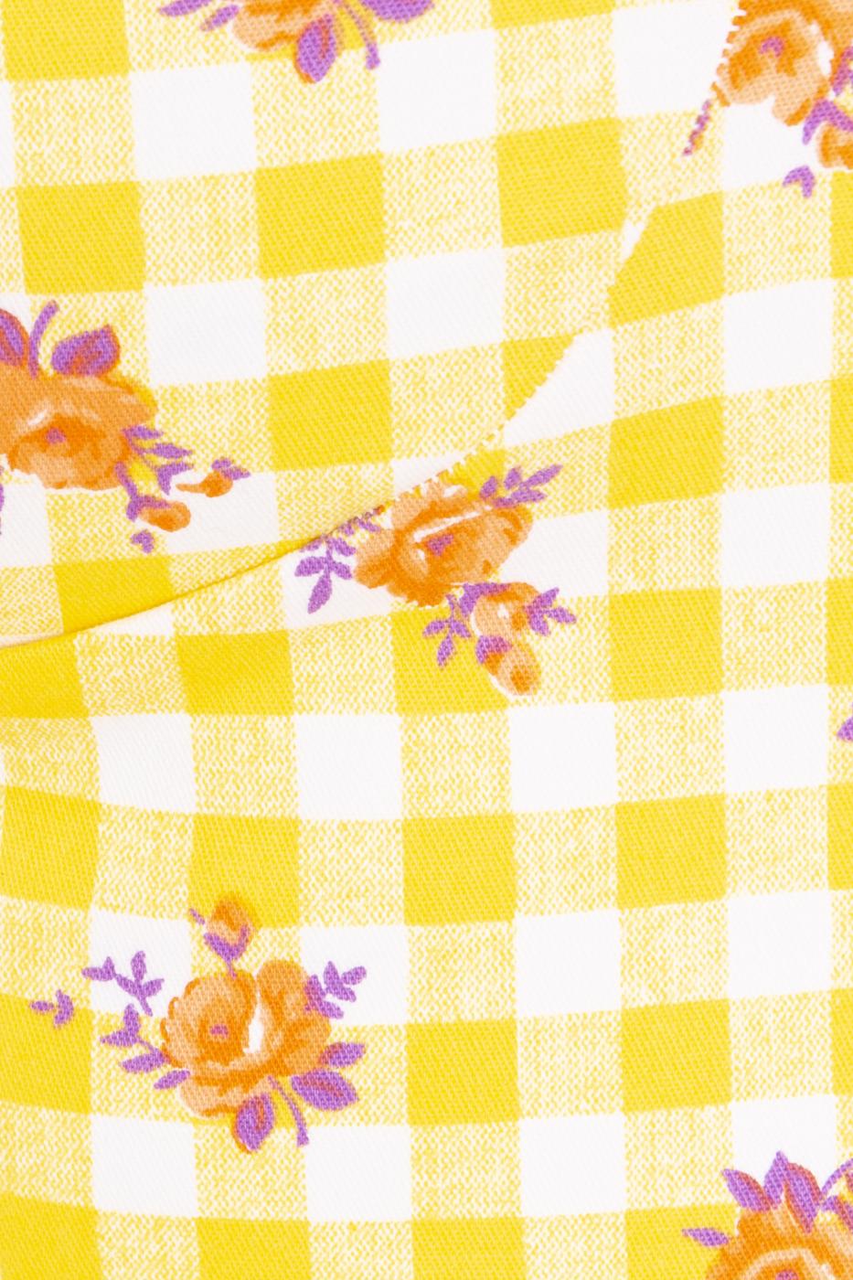 Strappy Tank Top Yellow
