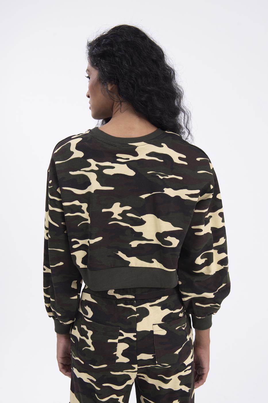 Camo sweatshirt